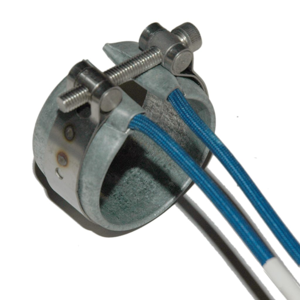 Heater Band, 1-1/2" Inside Diameter x 1" Wide, Mica, 120 Volt, 150 Watt, 10" Flex Leads