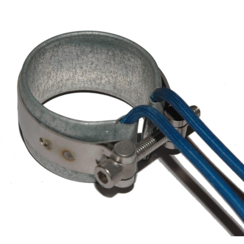 Heater Band, 1-1/2" Inside Diameter x 1" Wide, Mica, 120 Volt, 150 Watt, 10" Flex Leads