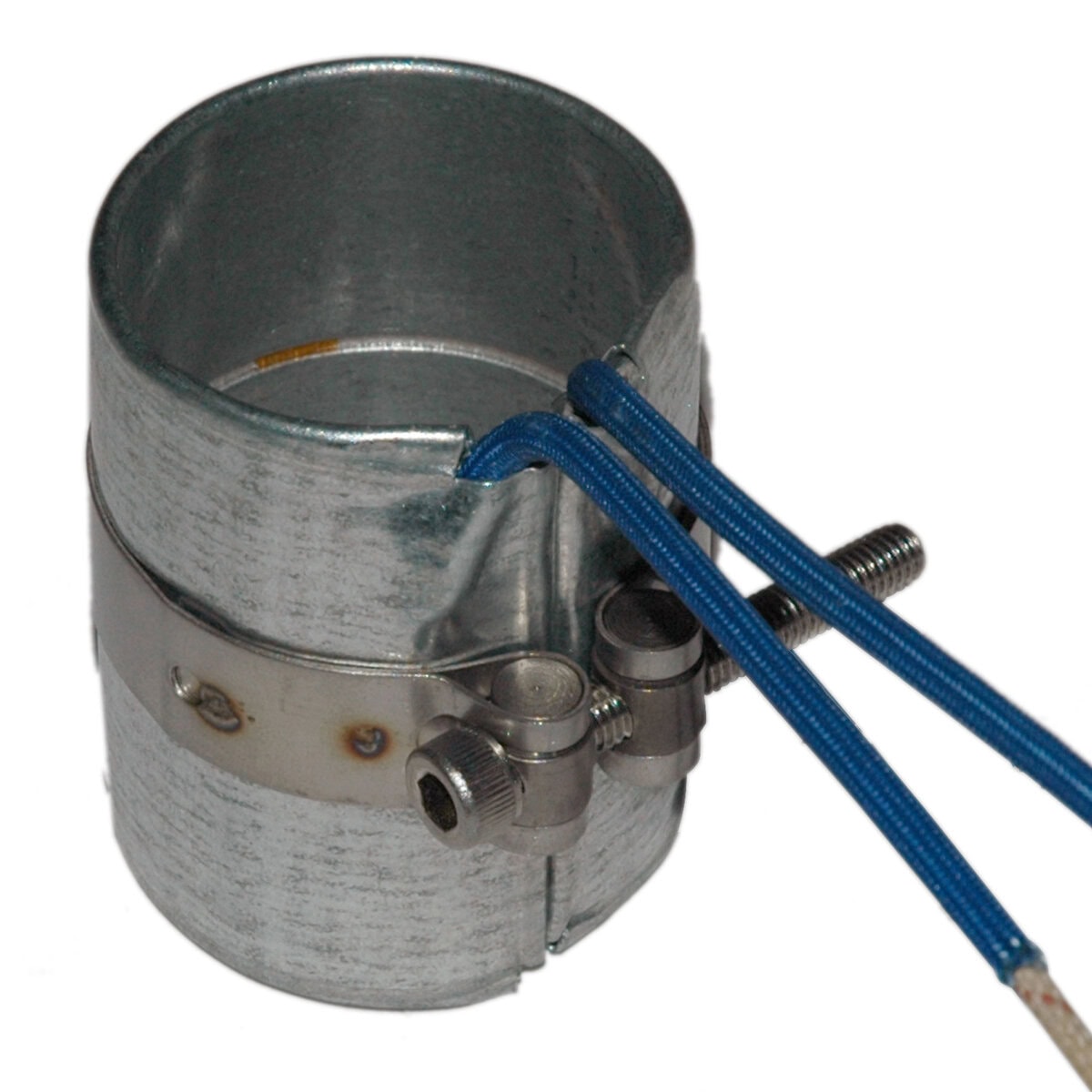 Heater Band, 1-1/2" Inside Diameter x 2" Wide, Mica, 240 Volt, 300 Watt, 10" Flex Leads - Image 2