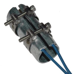 Heater Band, 1" Inside Diameter x 3" Wide, Mica, 120 Volt, 300 Watt, 10" Flex Leads