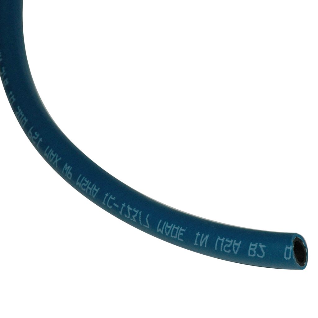 Hose, Multipurpose, Push-On Style, 3/8" Inside Diameter, Blue, 300 psi, 0.62" Hose Outside Diamete
