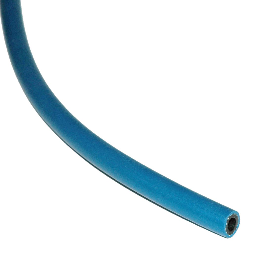 Hose, Multipurpose, Push-On Style, 1/4" Inside Diameter, Blue, 300 psi, 0.50" Hose Outside Diameter