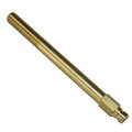 Plug, Water Extension, 200 Series, 1/4" Passage, 5-1/2" Length, 1/8" NPT, Brass - Image 1