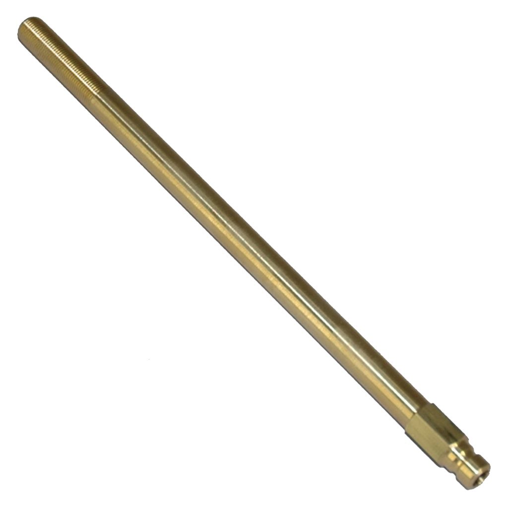 Plug, Water Extension, 200 Series, 1/4" Passage, 8-1/2" Length, 1/8" NPT, Brass
