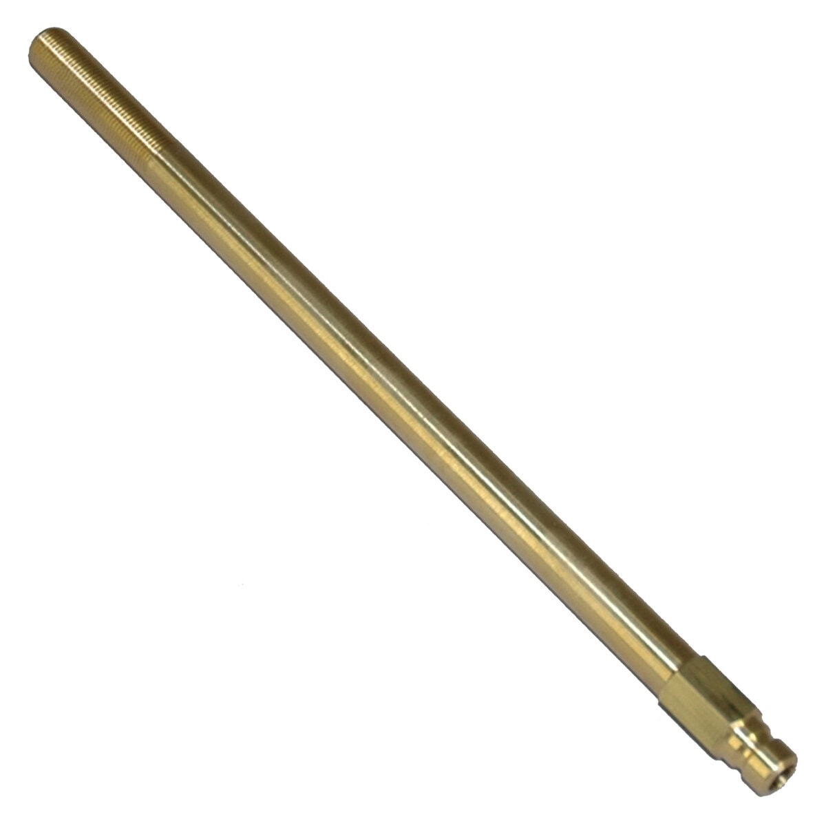 Plug, Water Extension, 200 Series, 1/4" Passage, 8-1/2" Length, 1/8" NPT, Brass - Image 2