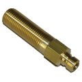 Plug, Water Extension, 200 Series, 1/4" Passage, 2-1/2" Length, 1/4" NPT, Brass - Image 1