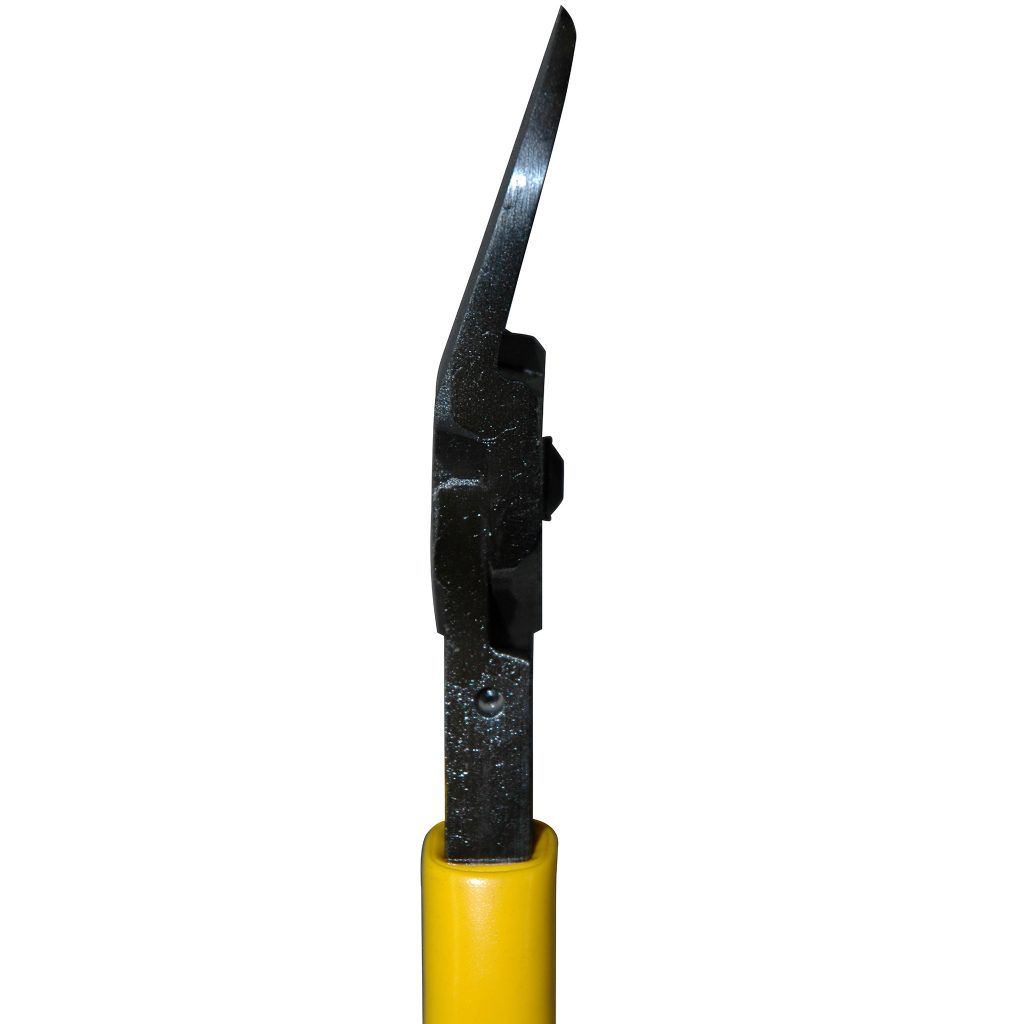 Gate Cutter, 9", Model S-99, Leaf Spring, 20° Flat Back Blade, Hardened, Slim Profile