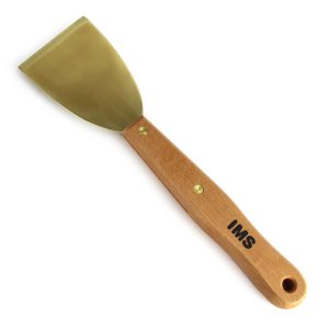 Brass Mold Scraper, 3" Blade Width, 12-1/2" Overall Length.