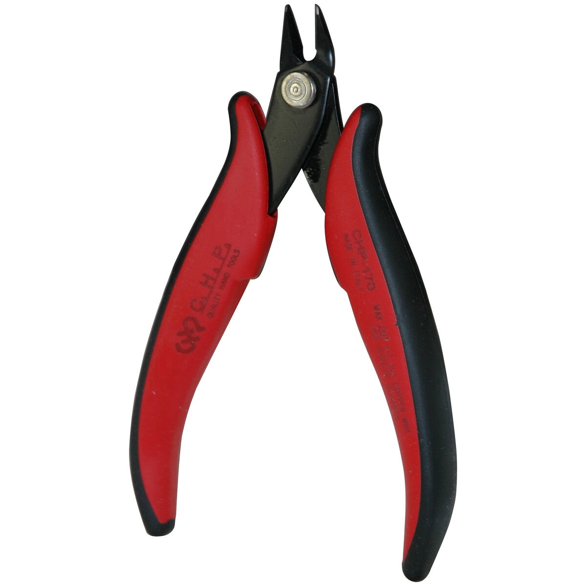 Gate Cutter, 5", Mini-Nipper, Torsion Spring, 20° Blade, Flat Back, Thin Profile - Image 1