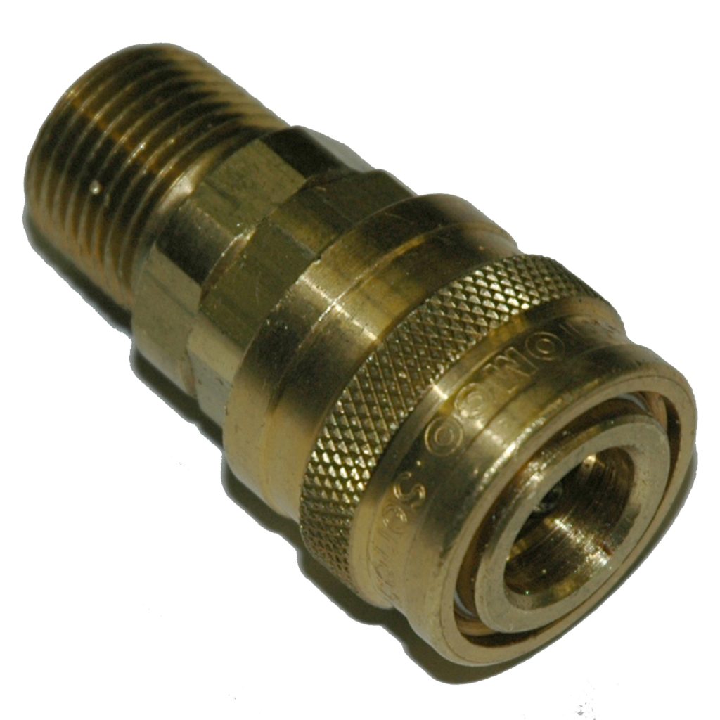 Coupler, 20 Series, 1/4" Body, 3/8" Male NPT