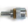 Coupler, 50 Series, 1/4″ Body, 3/8″ Standard Hose Barb
