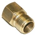 Plug, ST Series, 1/8″ Body, 1/8″-27 Female NPT, Brass