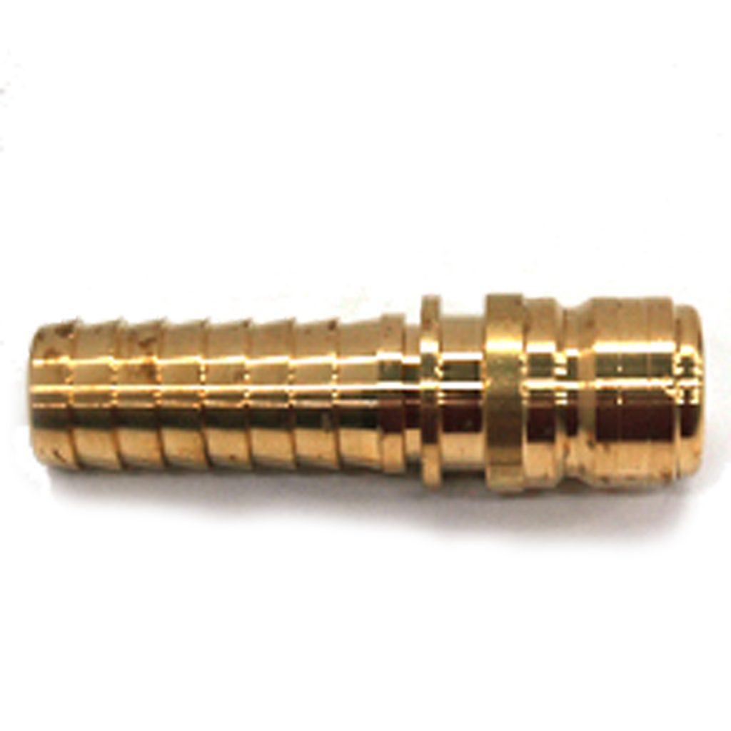 Plug, ST Series, 1" Body, 1" Hose Barb Straight, Brass