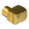 Street Elbow, 90 Degree, Brass Mold Fitting 3/8″ NPT Male x 3/8″ NPT Female – Barstock