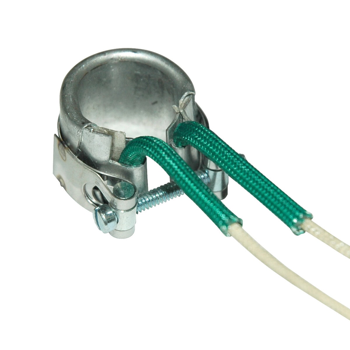 Heater Band, 3/4" Inside Diameter x 1" Wide, Mica 240 Volt, 80 Watt, 12" Flex Leads - Image 2