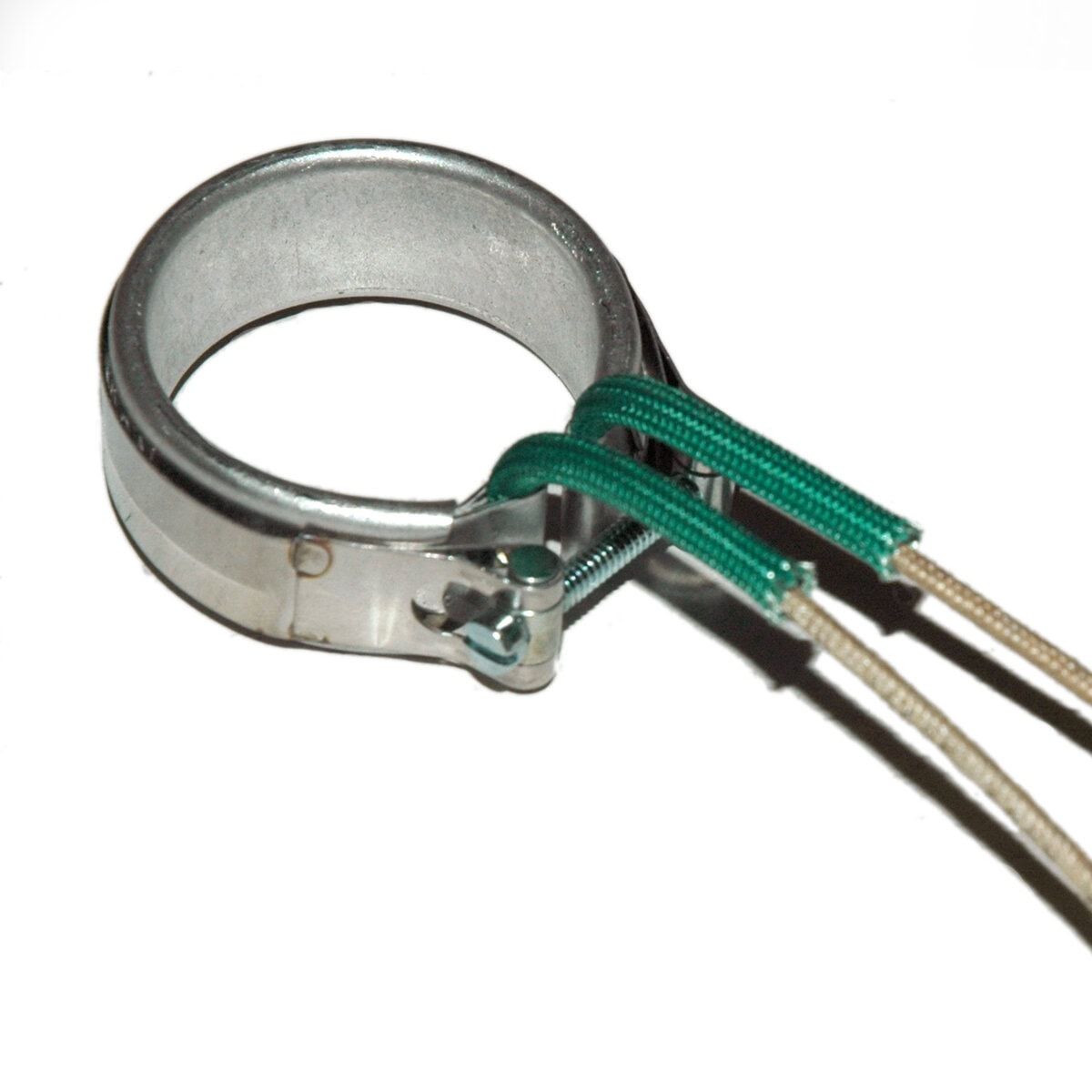 Heater Band, 1-1/2" Inside Diameter x 3/4" Wide, Mica, 240 Volt, 150 Watt, 12" Flex Leads - Image 2