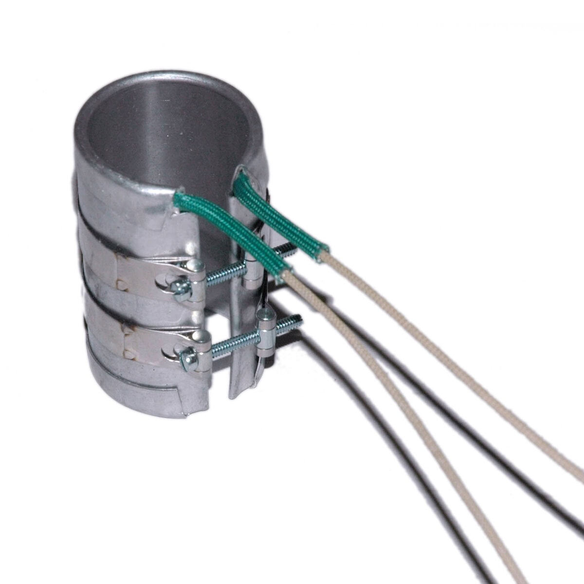 Heater Band, 1-1/2" Inside Diameter x 3" Wide, Mica, 120 Volt, 450 Watt, 12" Flex Leads - Image 2