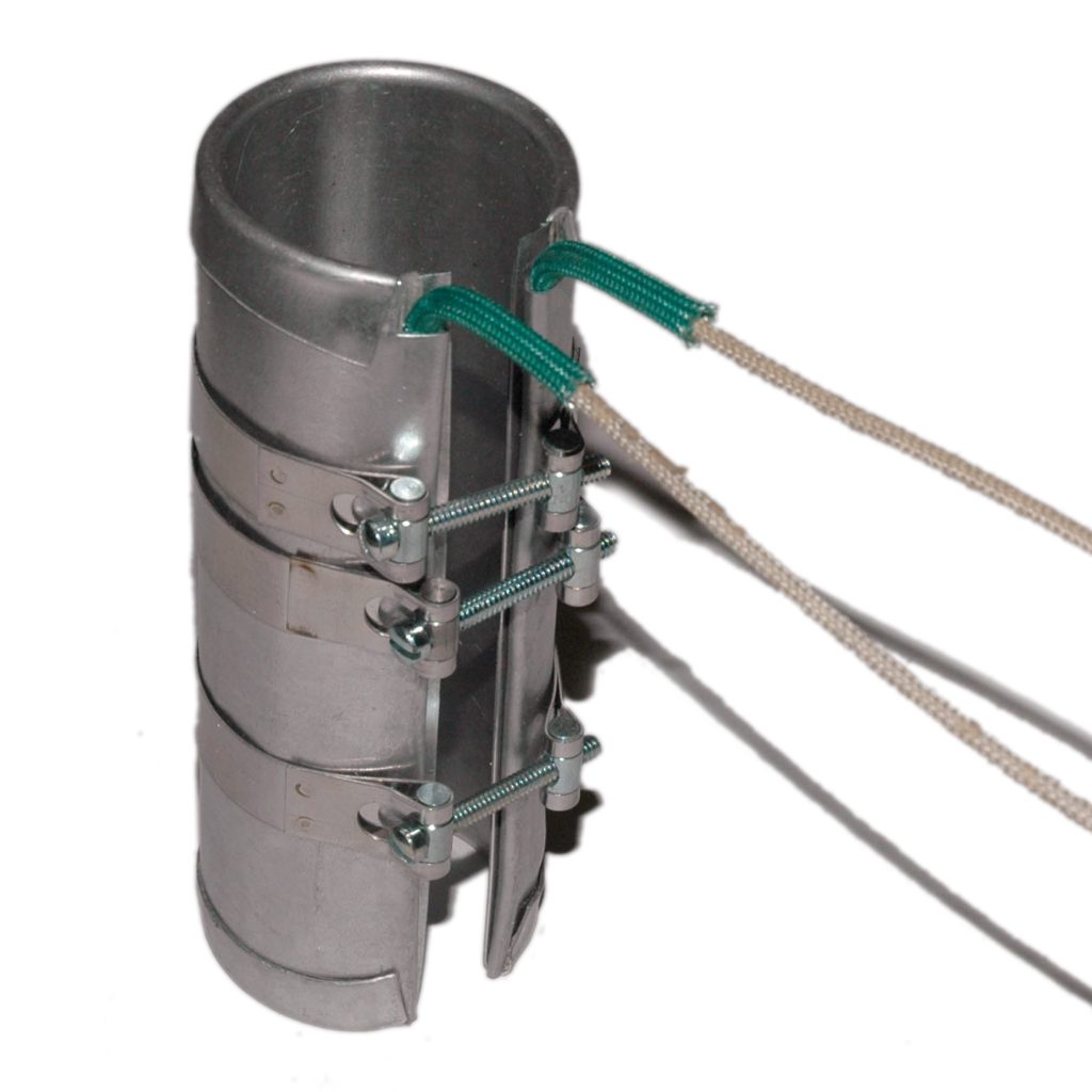 Heater Band, 1-1/2" Inside Diameter x 5" Wide, Mica, 120 Volt, 700 Watt, 12" Flex Leads
