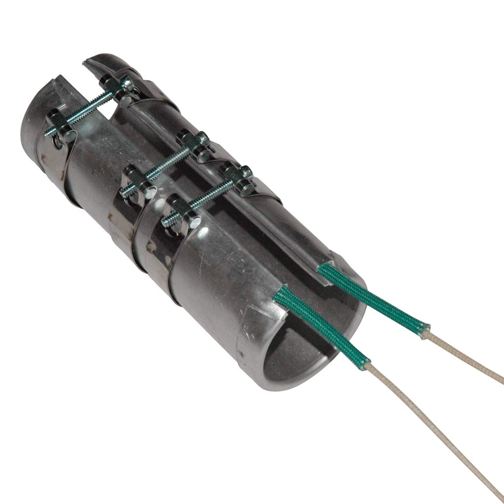 Heater Band, 1-1/2" Inside Diameter x 5" Wide, Mica, 240 Volt, 700 Watt, 12" Flex Leads