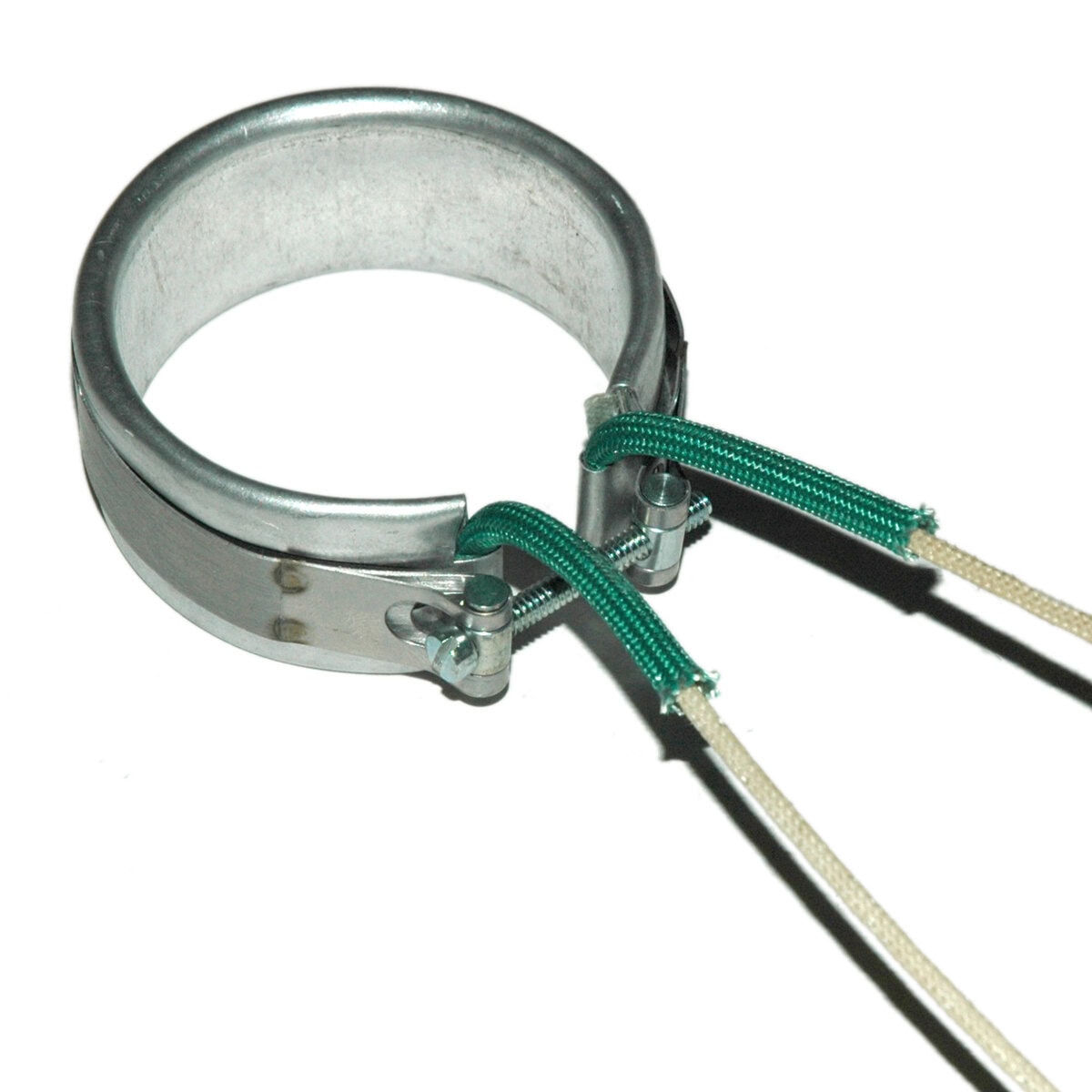 Heater Band, 2" Inside Diameter x 1" Wide, Mica, 120 Volt, 200 Watt, 12" Flex Leads - Image 2