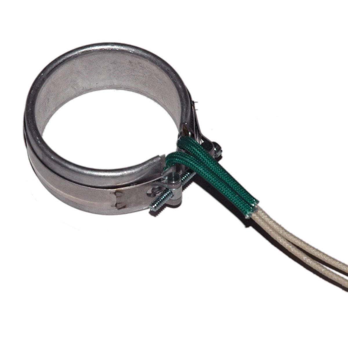 Heater Band, 2" Inside Diameter x 1" Wide, Mica, 240 Volt, 200 Watt, 12" Flex Leads - Image 2