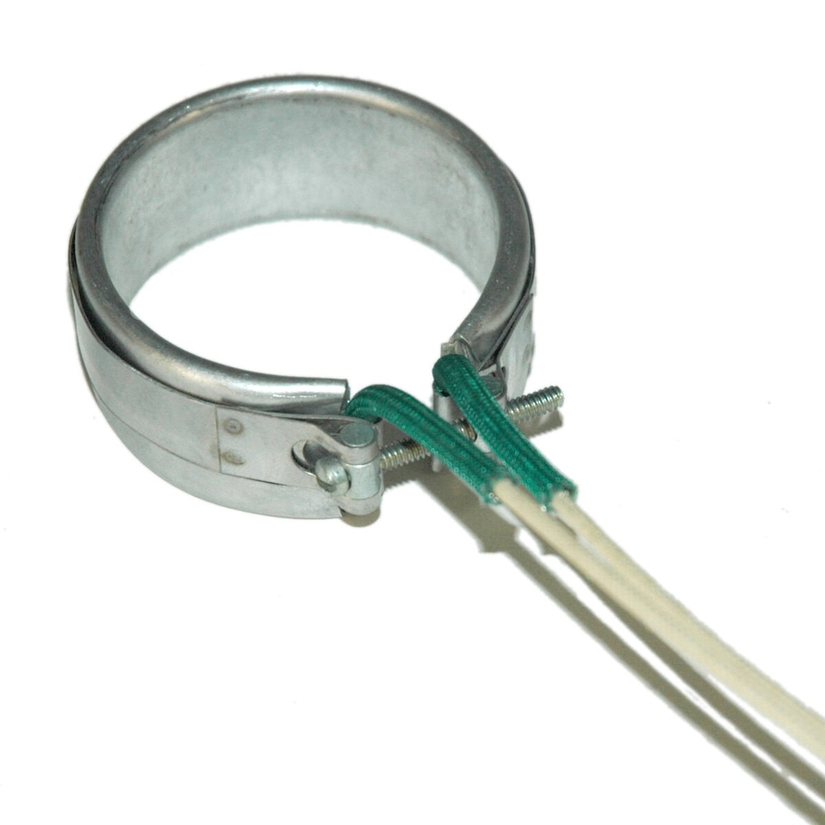Heater Band, 2-1/8" Inside Diameter x 1" Wide, Mica, 240 Volt, 225 Watt, 12" Flex Leads - Image 2
