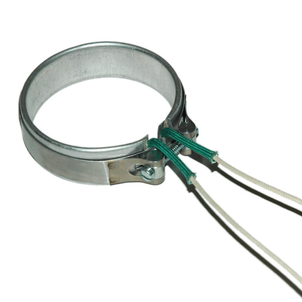Heater Band, 3" Inside Diameter x 1" Wide, Mica, 240 Volt, 300 Watt, 12" Flex Leads