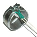 Heater Band, 3" Inside Diameter x 1-1/2" Wide, Mica, 240 Volt, 500 Watt, 12" Flex Leads - Image 1
