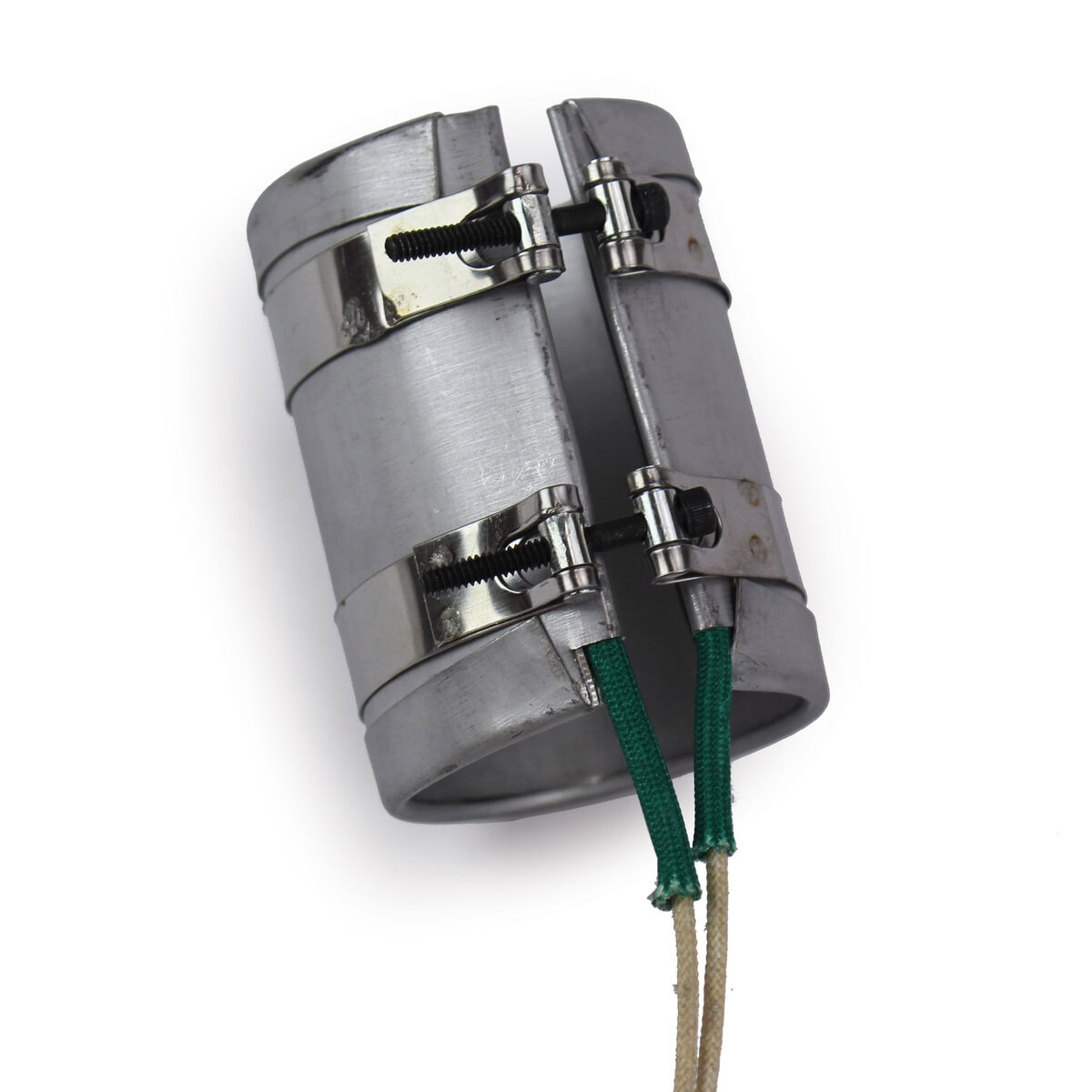 Heater Band, 2" Inside Diameter x 3" Wide, Mica, 120 Volt, 600 Watt, 12" Flex Leads - Image 1