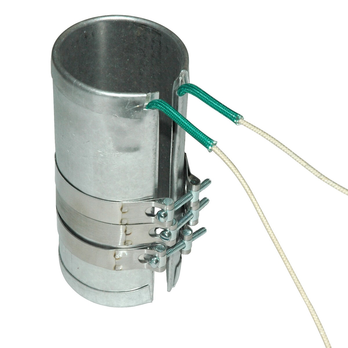 Heater Band, 2" Inside Diameter x 5" Wide, Mica, 240 Volt, 900 Watt, 12" Flex Leads - Image 2