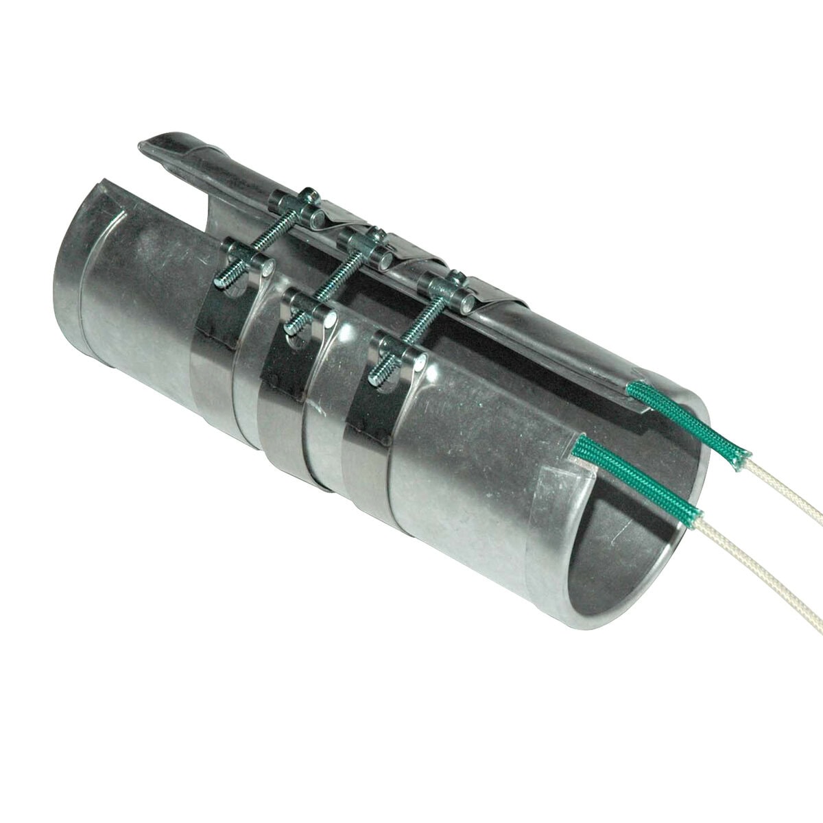 Heater Band, 2" Inside Diameter x 6" Wide, Mica, 240 Volt, 1200 Watt, 12" Flex Leads - Image 1