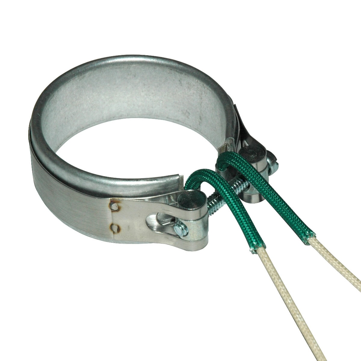 Heater Band, 2-1/8" Inside Diameter x 1" Wide, Mica, 120 Volt, 225 Watt, 12" Flex Leads - Image 2