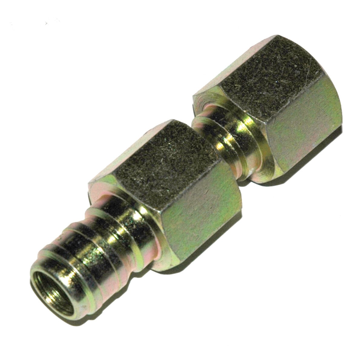 Plug, ST Series, 1/2" Body, 1/2"-14 Female NPT, Brass - Image 1