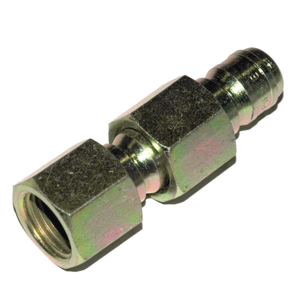 Plug, ST Series, 1/2" Body, 1/2"-14 Female NPT, Brass