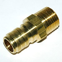 Plug, ST Series, 1/2" Body, 1/2"-14 Male NPT Brass
