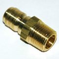 Plug, ST Series, 1/2″ Body, 1/2″-14 Male NPT Brass