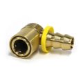 Coupler, Water Jumper, 3/8" Passage, 1/2" Push-On Hose Barb, Sleeve Locking - Image 2