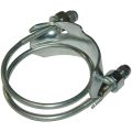 Spiral Double Bolt Hose Clamp, Counterclockwise, 3″
