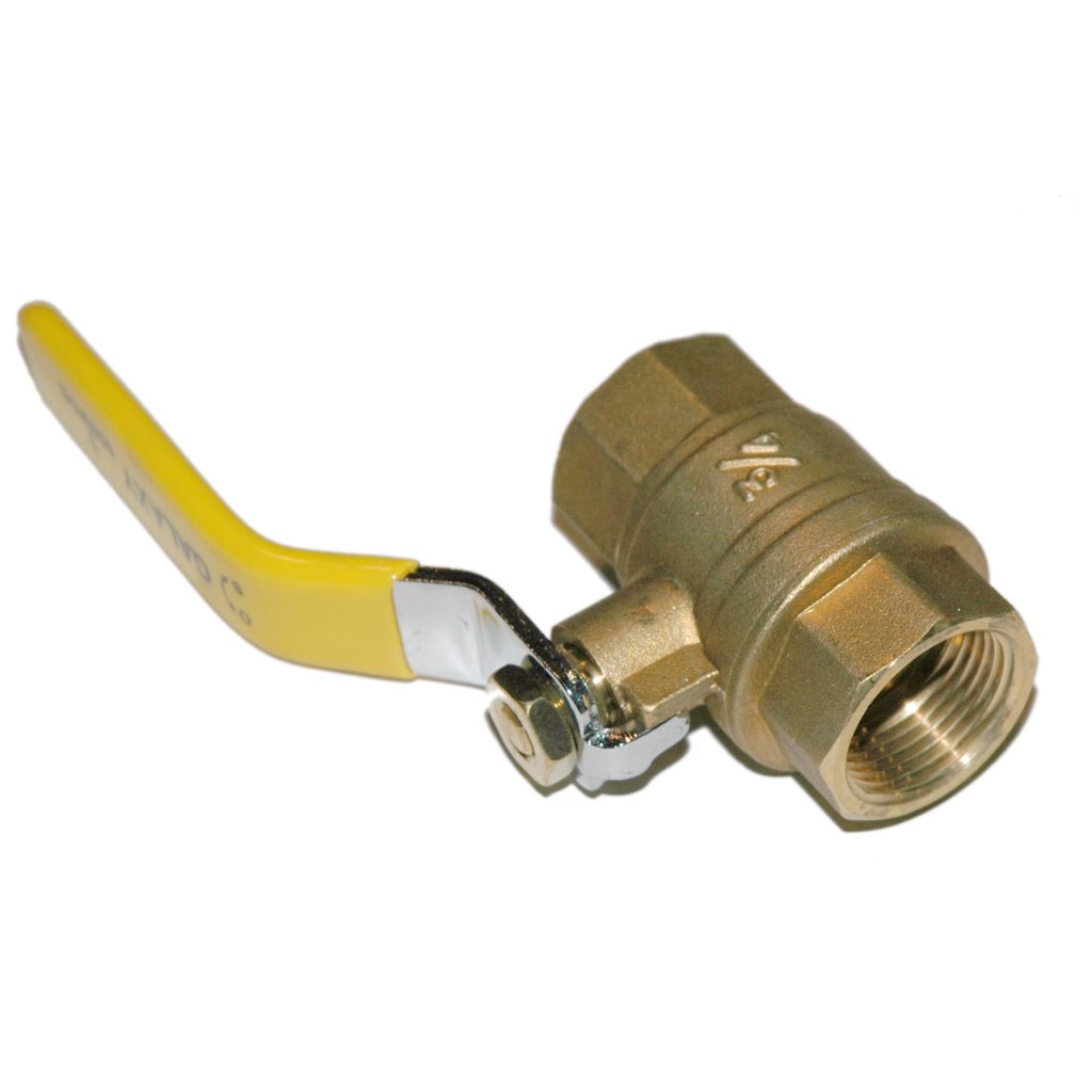 Ball Valve, 3/4", Female NPT, Econo Line, Full Port, Brass