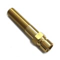 Plug, Water Extension, 500 Series, 1/2" Passage, 4" Length, 3/8" NPT, Brass - Image 2