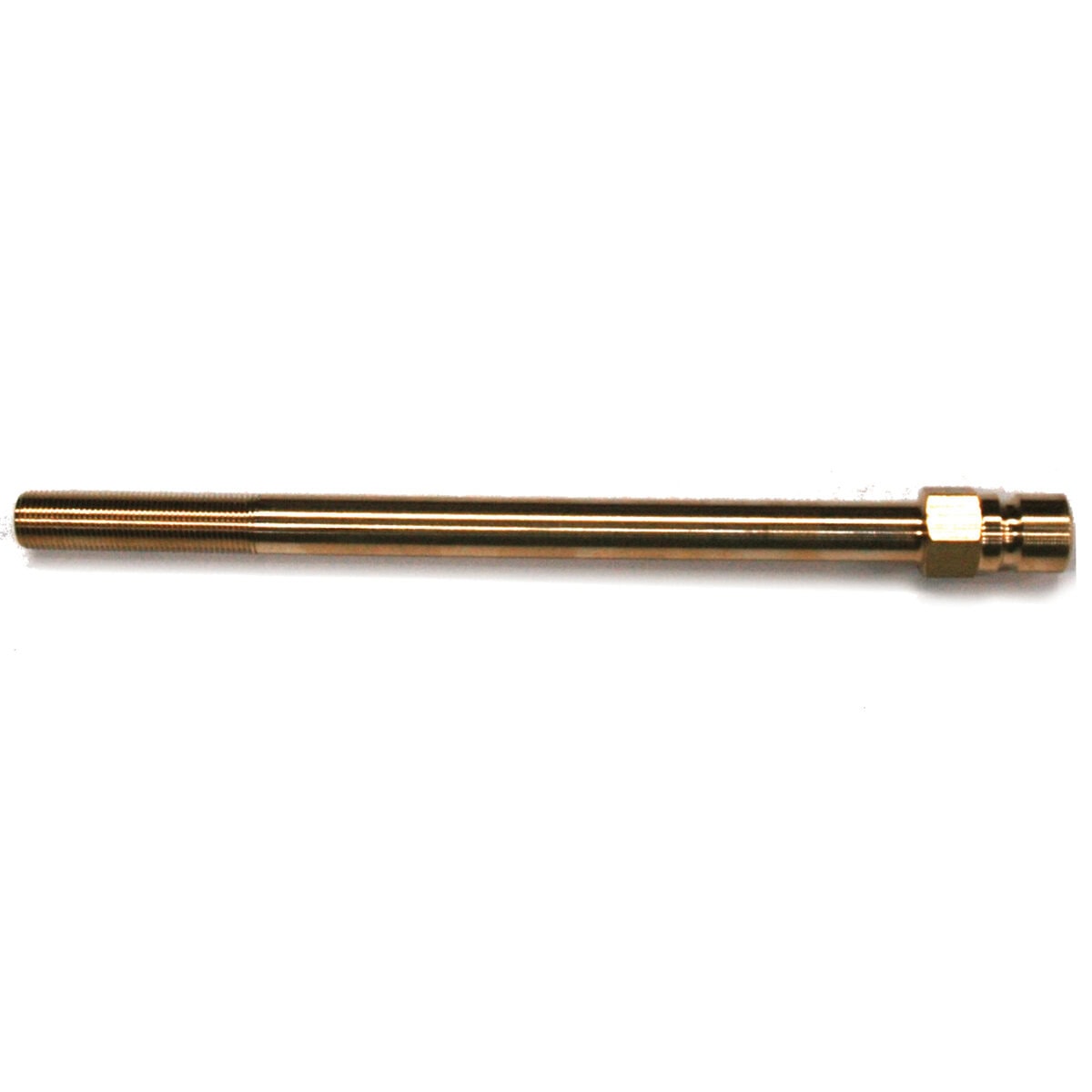 Plug, Water Extension, 300 Series, 3/8" Passage, 7" Length, 1/8" NPT, Brass - Image 2
