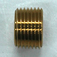 Plug, Hex Socket, 3/8" NPT, Brass