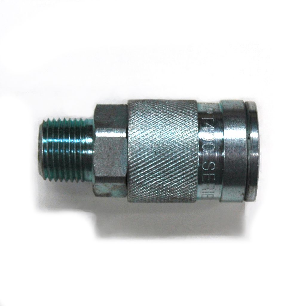 Coupler, 20 Series, 3/8" Body, 3/8" Male NPT