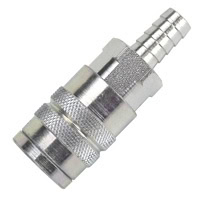 Coupler, 20 Series, 1/4" Body, 3/8" Standard Hose Barb