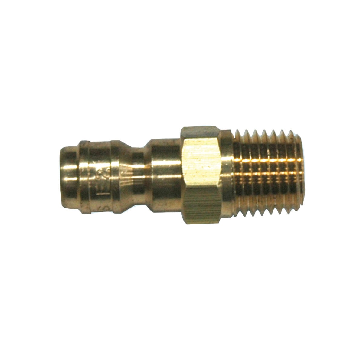 Plug, ST Series, 1/4" Body, 1/4"-18 Male NPT Brass - Image 2