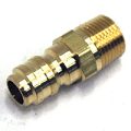 Plug, ST Series, 3/8" Body, 3/8"-18 Male NPT Brass - Image 1