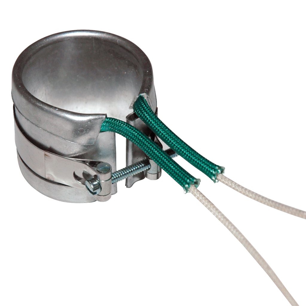 Heater Band, 1-1/2" Inside Diameter x 1-1/2" Wide, Mica, 120 Volt, 275 Watt, 12" Flex Leads