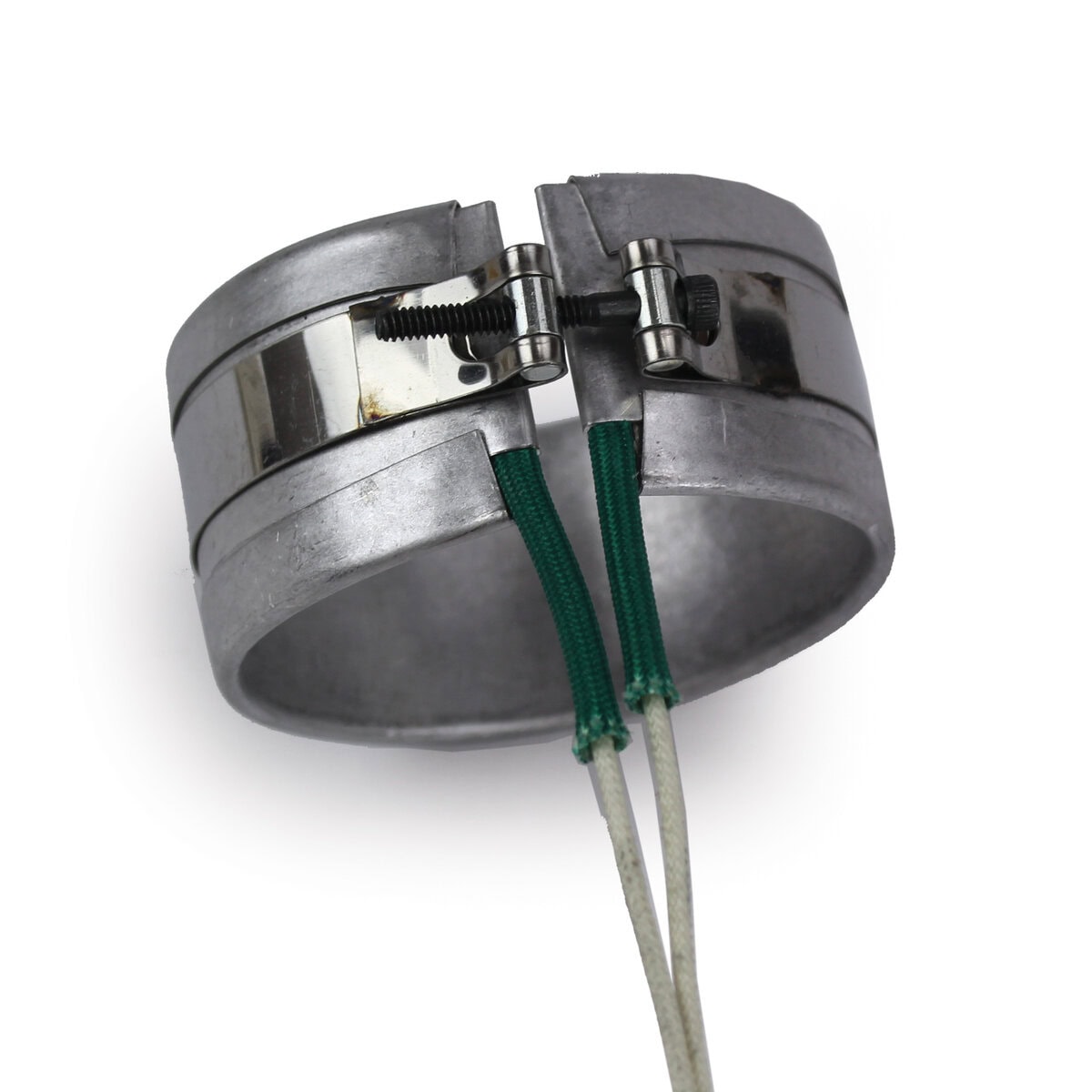 Heater Band, 2-3/4" Inside Diameter x 1-1/2" Wide, 120 Volt, 400 Watt, 12" Flex Leads - Image 1