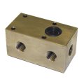 Manifold For Mold Temperature Regulator System, (7) 1/4″ NPT Ports
