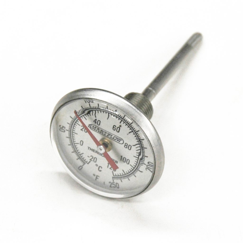 Temperature Gauge with Dual Scale for Smartflow Flow Regulators & Flowmeters